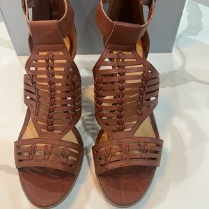 Cloudwalkers Cognac Sandals Sz 13w